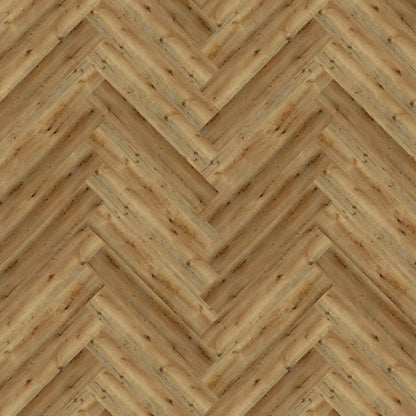 Sunlit Elm - Herringbone - Infinita